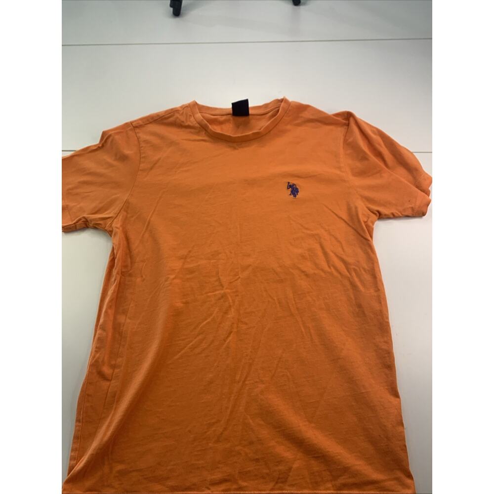 U.S Polo Assn Womens T-Shirt XS Orange